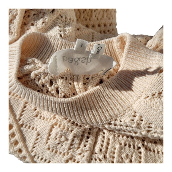 ba&sh Textured Cream Sweater - Picture 6 of 11